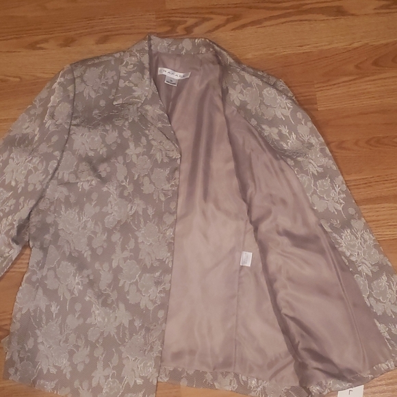 New Gold tone Rafael blazer size 14 - Picture 6 of 7